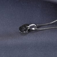 Heart Spinel Silver Necklace - IDiamond