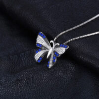 Butterfly Spinel Silver Pendant - IDiamond