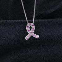 Node Sapphire Silver Pendant - IDiamond