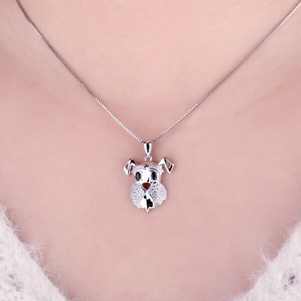 Dog Spinel Silver Pendant - IDiamond