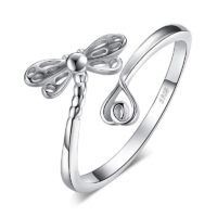 Butterfly Silver Ring - IDiamond