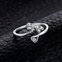 Butterfly Silver Ring - IDiamond