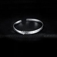 I Love You Silver Bracelet - IDiamond