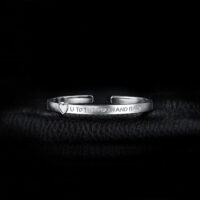 I Love You Silver Bracelet - IDiamond