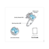 3pcs Perfume Cubic Zirconia Silver Jewelry Set - IDiamond