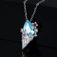 Ice Cream Topaz Cubic Zirconia Silver Pendant - IDiamond